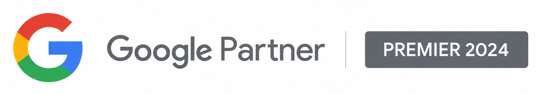Google Partner Premier 2024 badge